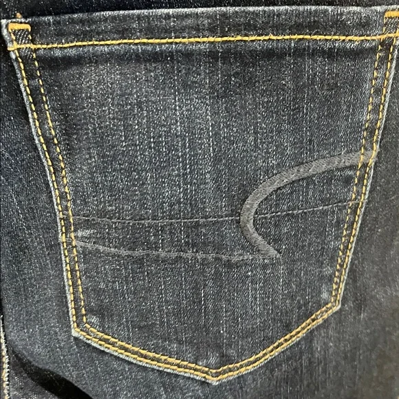 🔵TEMP PRICE DROP🔵 American Eagle Next Level Stretch Deep Indigo Skinny Jeans - Picture 3 of 11